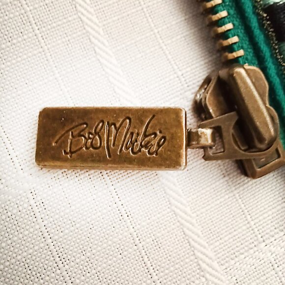 Bob Mackie Vintage Wearable Art Zippered Jacket Front Slit Pockets Size 1X - Picture 3 of 9